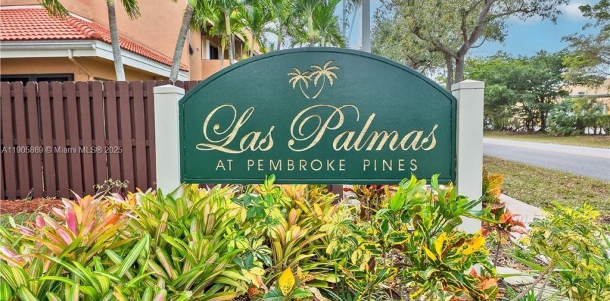 Touwnhouse à Pembroke Pines, Floride 2 chambres, 95.13 m2 № 1956431