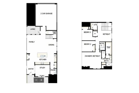 House floor plan «House», 3 bedrooms in Seabrook Village 40’ Rear Entry