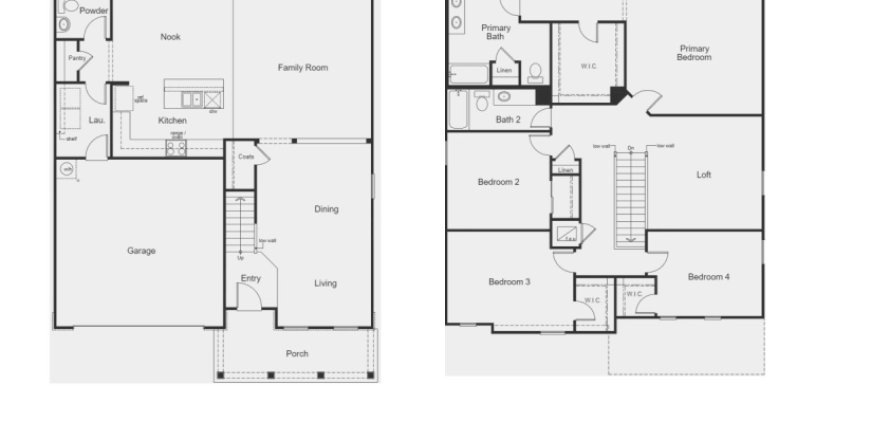 Дом в Copper Ridge в Джэксонвилл, Флорида 4 комнаты, 252м2 № 422635