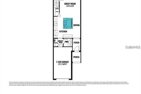Touwnhouse à louer à Lutz, Floride: 3 chambres, 156.08 m2 № 2387497 - photo 3