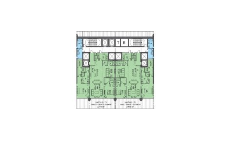 Планировка объекта «Apartment» 2 спальни в ЖК ST REGIS SUNNY ISLES BEACH