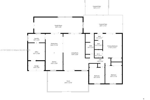 Casa en venta en Miami, Florida, 3 dormitorios, 151.43 m2 № 1968796 - foto 27