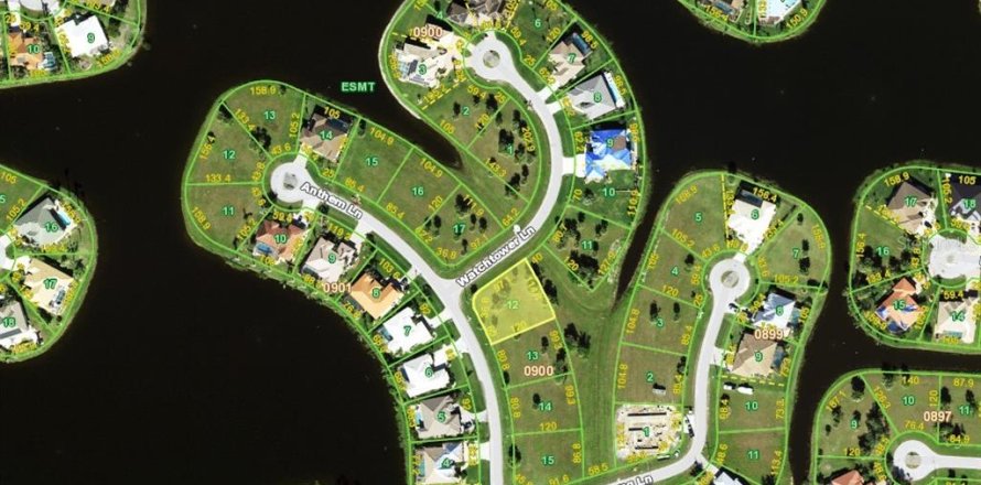 Terrain à Punta Gorda, Floride № 2233129