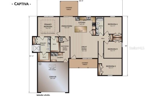 Casa en venta en Dunnellon, Florida, 4 dormitorios, 176.05 m2 № 2386447 - foto 2