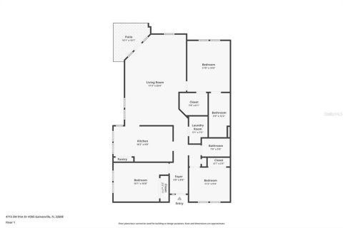 Condo in Gainesville, Florida, 3 bedrooms  № 1732620 - photo 29