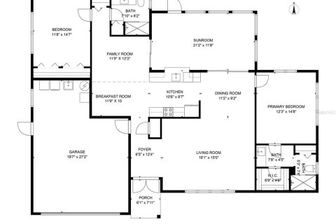 Casa en alquiler en Indian lake estates, Florida, 3 dormitorios, 151.34 m2 № 1651146 - foto 27