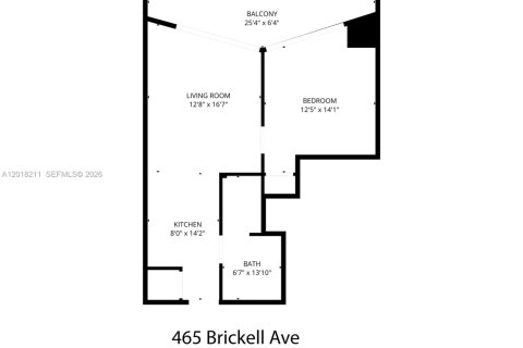 Copropriété à louer à Miami, Floride: 1 chambre, 55.46 m2 № 2154871 - photo 21