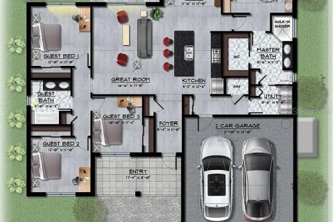 Casa en venta en Palm Bay, Florida, 4 dormitorios, 181.81 m2 № 2144818 - foto 3