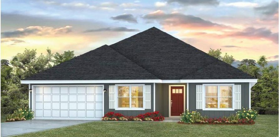 House in Laurel Hill, Florida 5 bedrooms, 231.79 sq.m. № 560871