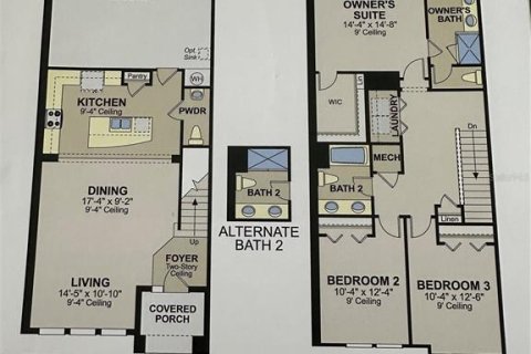 Townhouse in Winter Garden, Florida 3 bedrooms, 159.05 sq.m. № 1853902 - photo 30