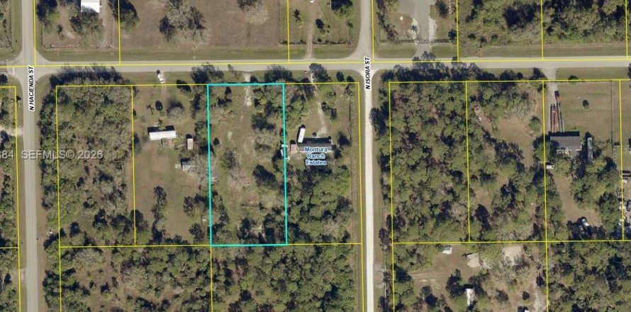 Terreno en Clewiston, Florida № 2027780