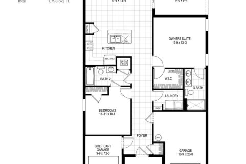 Villa ou maison à vendre à St. Lucie, Floride: 2 chambres, 110.65 m2 № 2242562 - photo 2