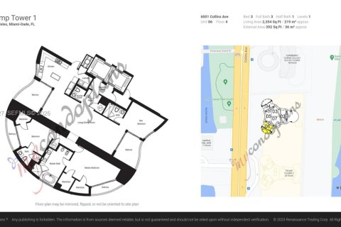 Condo in Sunny Isles Beach, Florida, 3 bedrooms  № 2068810 - photo 9