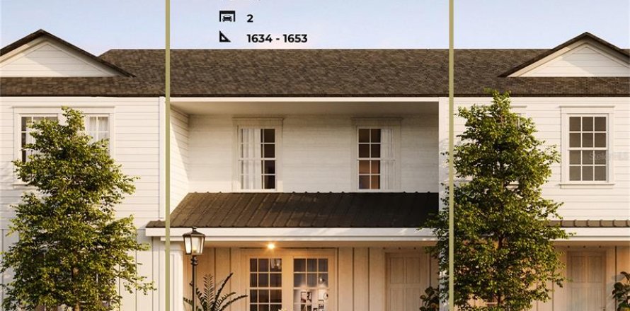 Touwnhouse à Winter Garden, Floride 3 chambres, 151.8 m2 № 2419764