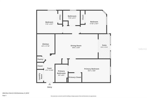 Copropriété à vendre à Kissimmee, Floride: 3 chambres, 117.8 m2 № 1508152 - photo 22