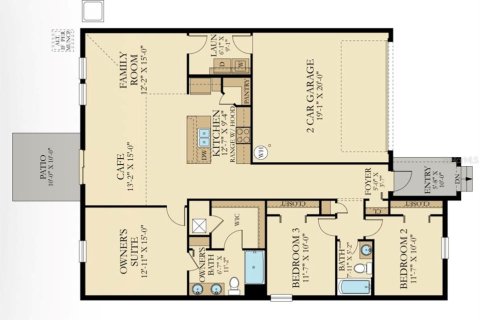 Casa en alquiler en Kissimmee, Florida, 3 dormitorios, 146.79 m2 № 1913053 - foto 26