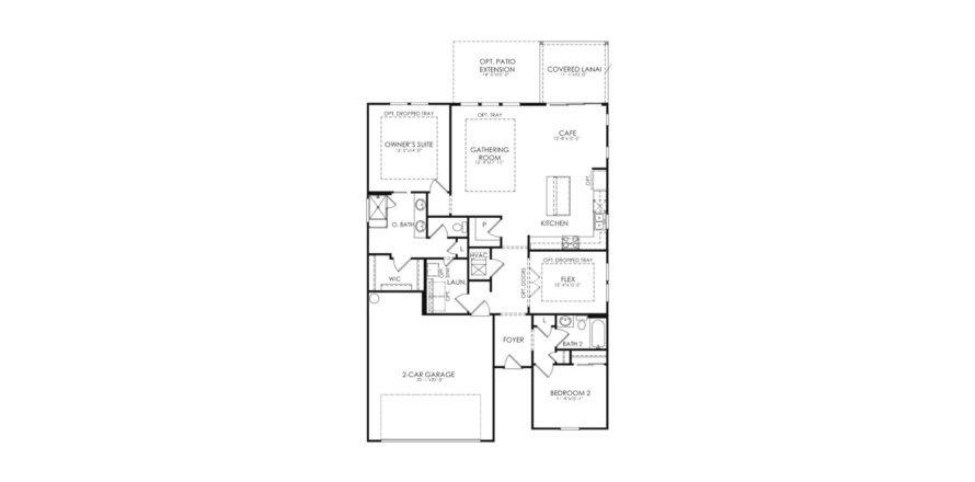 House in DEL WEBB ETOWN in Jacksonville, Florida 2 bedrooms, 149 sq.m. № 57519