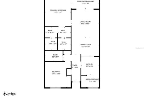Купить кондоминиум в Порт-Ричи, Флорида 5 комнат, 95.22м2, № 1539170 - фото 4