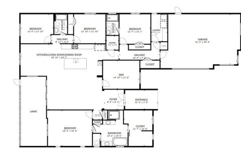 Villa ou maison à vendre à Auburndale, Floride: 4 chambres, 250.93 m2 № 2341720 - photo 4