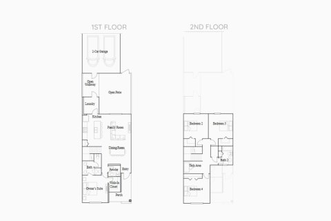 Townhouse floor plan «186SQM MONTARA», 4 bedrooms in TOHOQUA