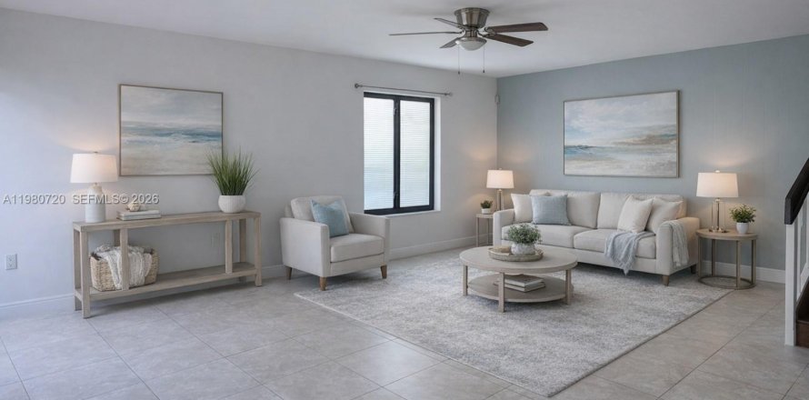 Townhouse in Miami, Florida 3 bedrooms, 125.33 sq.m. № 2049887