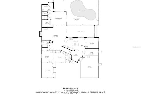 House in Saint Petersburg, Florida 4 bedrooms, 236.99 sq.m. № 2167148 - photo 7
