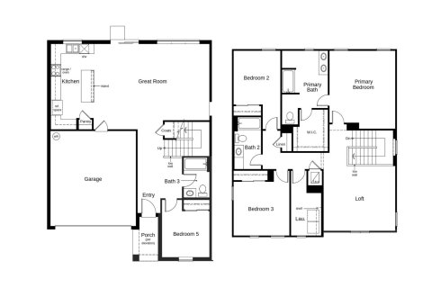 Townhouse floor plan «941 Alvanley Ct» in Bellaviva I at Westside