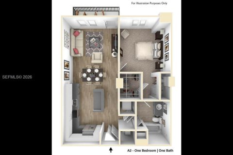 Снять в аренду квартиру в Пемброк-Пайнс, Флорида 2 спальни, 106.28м2, № 2249423 - фото 26