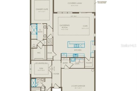 Villa ou maison à vendre à Minneola, Floride: 2 chambres, 183.57 m2 № 2318566 - photo 2