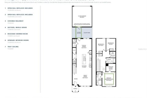 Touwnhouse à vendre à Apopka, Floride: 3 chambres, 173.08 m2 № 1880777 - photo 2