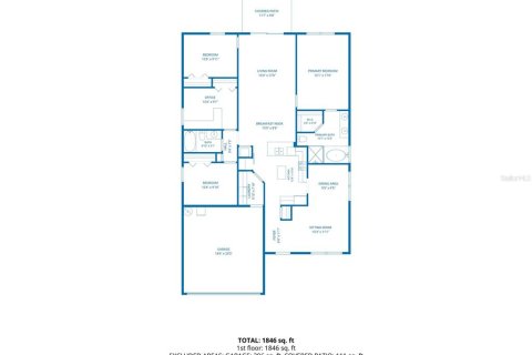Villa ou maison à vendre à Parrish, Floride: 4 chambres, 178.37 m2 № 2411705 - photo 9
