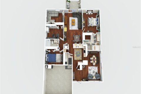 Villa ou maison à vendre à Parrish, Floride: 4 chambres, 178.37 m2 № 2411705 - photo 15