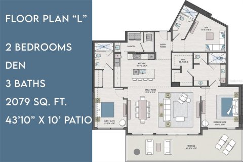 Condo in Sarasota, Florida, 2 bedrooms  № 1689739 - photo 7