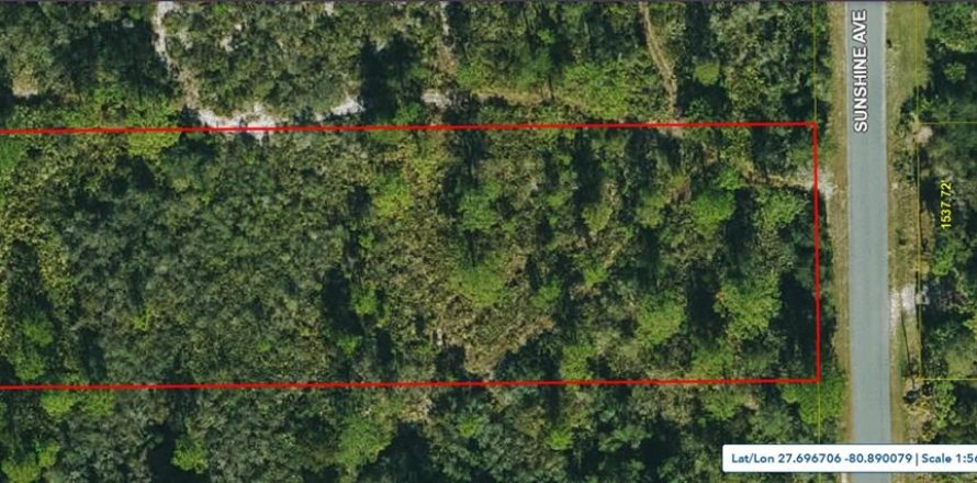 Terreno en Okeechobee, Florida № 2096857