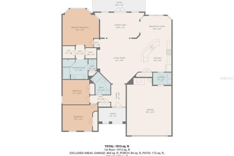 Villa ou maison à vendre à DeLand, Floride: 3 chambres, 180.88 m2 № 2141999 - photo 4