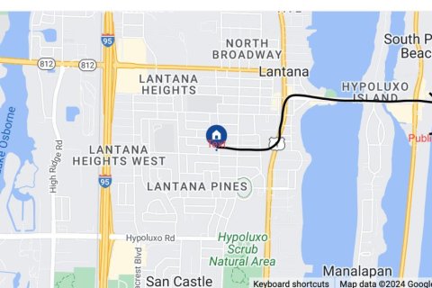 Casa en venta en Lantana, Florida, 2 dormitorios, 99.96 m2 № 1180531 - foto 1