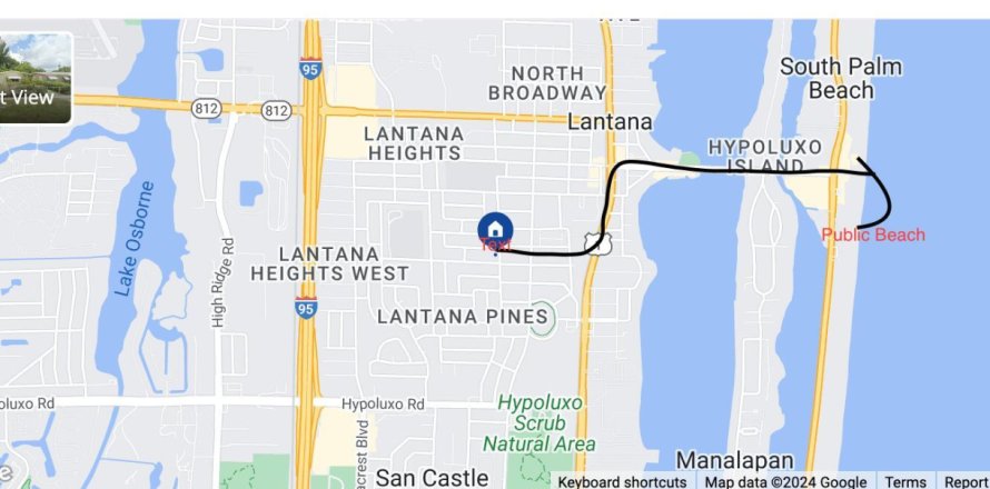 Casa en Lantana, Florida 2 dormitorios, 99.96 m2 № 1180531