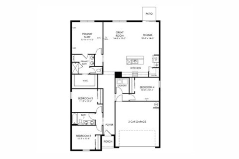 House in Davenport, Florida 4 bedrooms, 170.94 sq.m. № 1813445 - photo 1