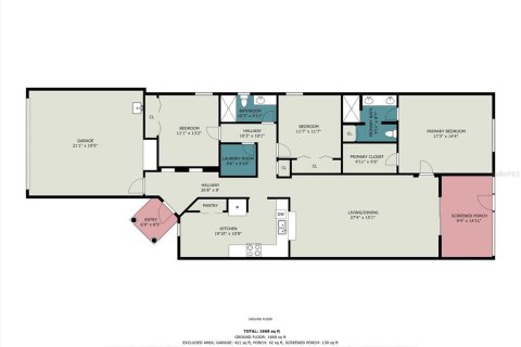 Купить дуплекс в Мелборн, Флорида 8 комнат, 150.97м2, № 2152274 - фото 25