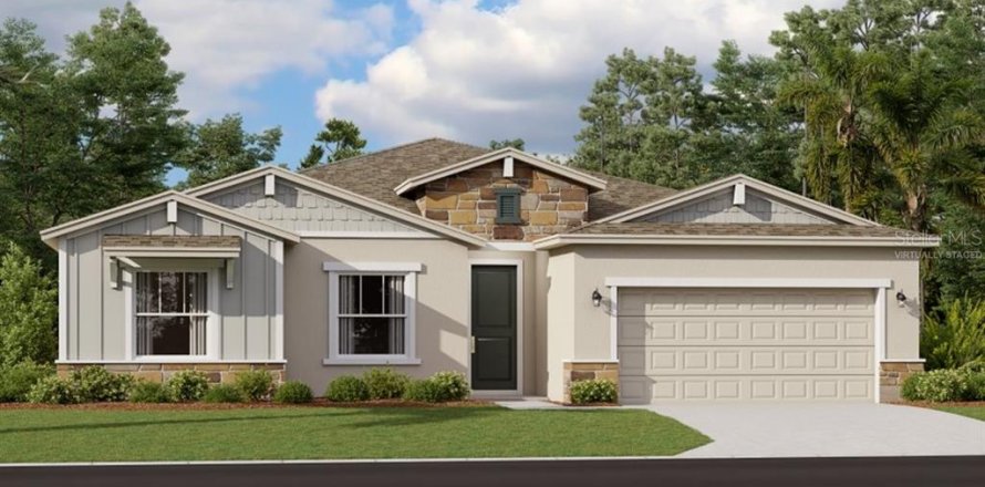 House in Groveland, Florida 3 bedrooms, 227.33 sq.m. № 1747478