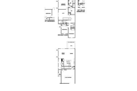 House floor plan «House », 3 bedrooms in Seasons at Park Trace