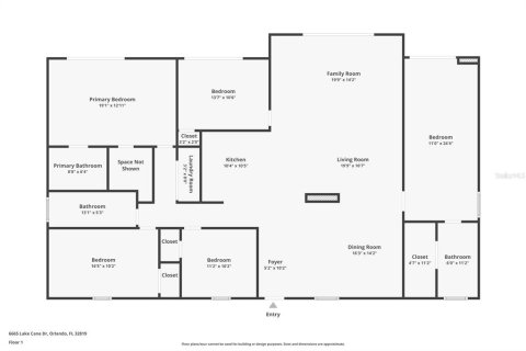House in Orlando, Florida 5 bedrooms, 240.52 sq.m. № 1769503 - photo 24