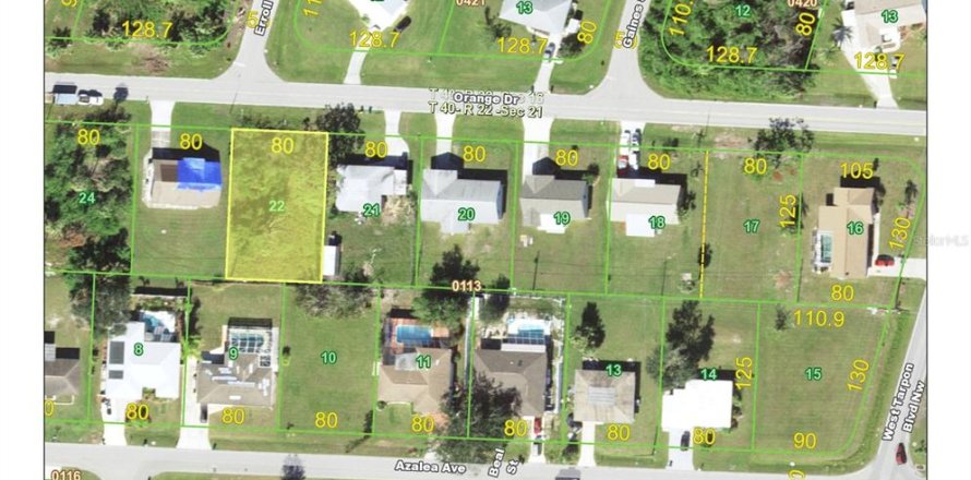 Land in Port Charlotte, Florida № 2211759