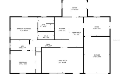 House in DeLand, Florida 2 bedrooms, 137.22 sq.m. № 1876234 - photo 30