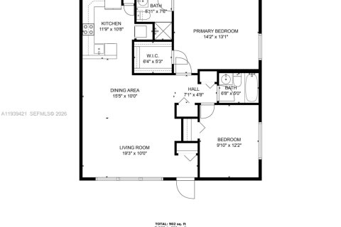 Condo in Miami, Florida, 2 bedrooms  № 1997419 - photo 19