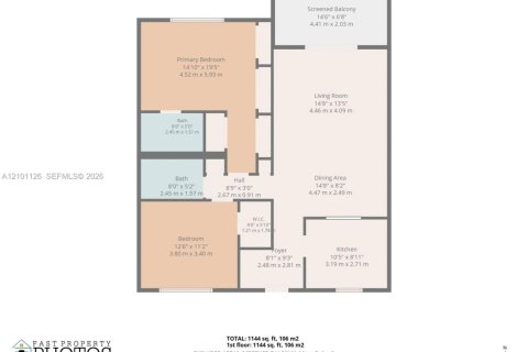 Condo in Dania Beach, Florida, 2 bedrooms  № 2401341 - photo 16