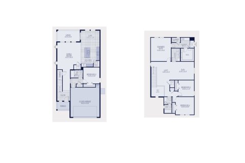 House floor plan «Sebring Plan», 4 rooms in BridgeWater by William Ryan Homes