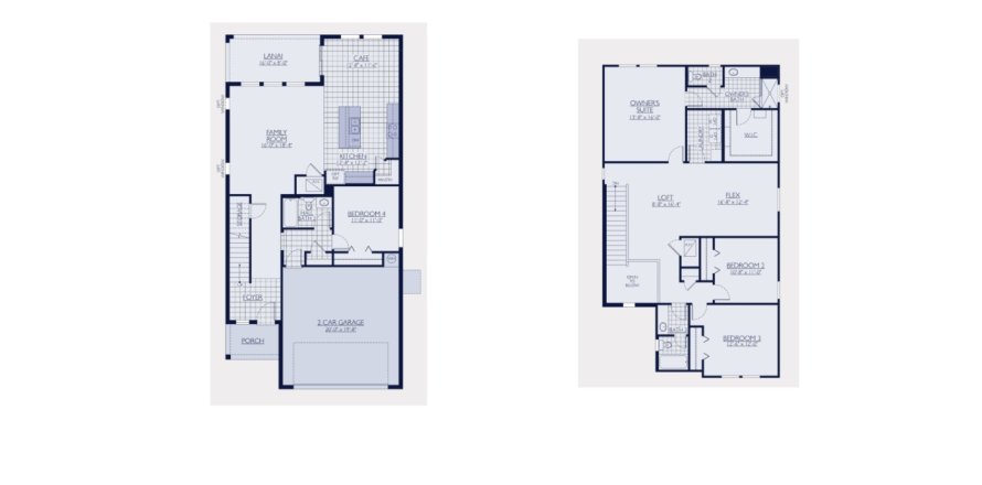 Casa en BridgeWater by William Ryan Homes en Lakeland, Florida 4 habitaciones, 231 m2 № 302561