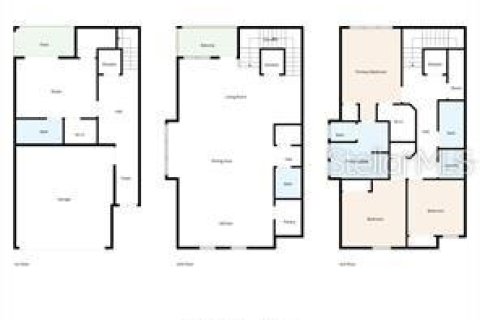 Touwnhouse à louer à Tampa, Floride: 4 chambres, 268.77 m2 № 2291197 - photo 22