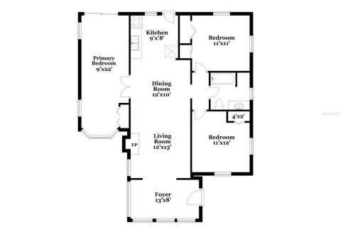 House in Saint Petersburg, Florida 3 bedrooms, 107.4 sq.m. № 1746903 - photo 2